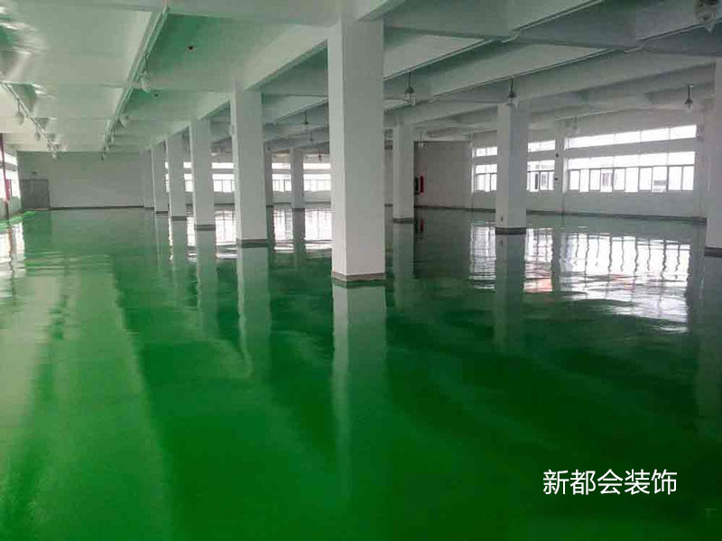 3500㎡零件加工厂车间装修