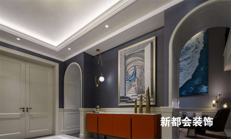 850㎡格拉斯现代风格别墅装修