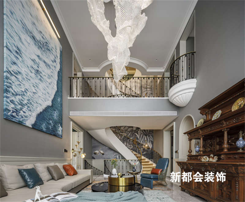 850㎡格拉斯现代风格别墅装修