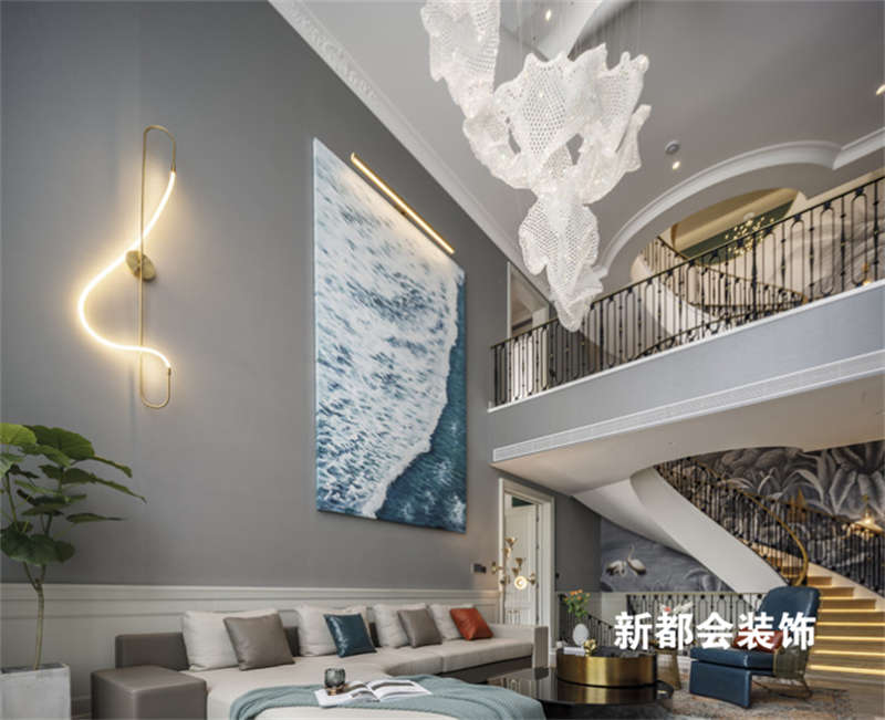 850㎡格拉斯现代风格别墅装修