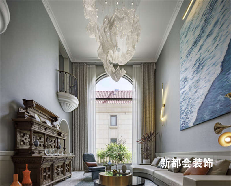 850㎡格拉斯现代风格别墅装修