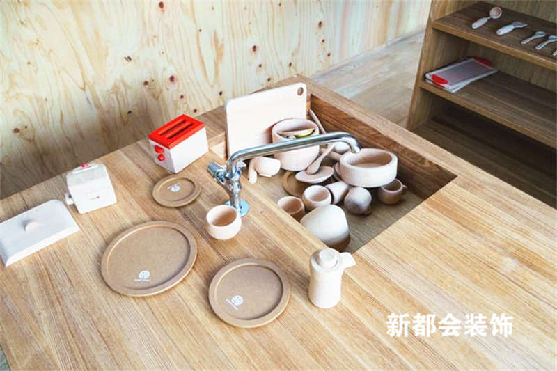 100㎡少儿教育机构装修设计