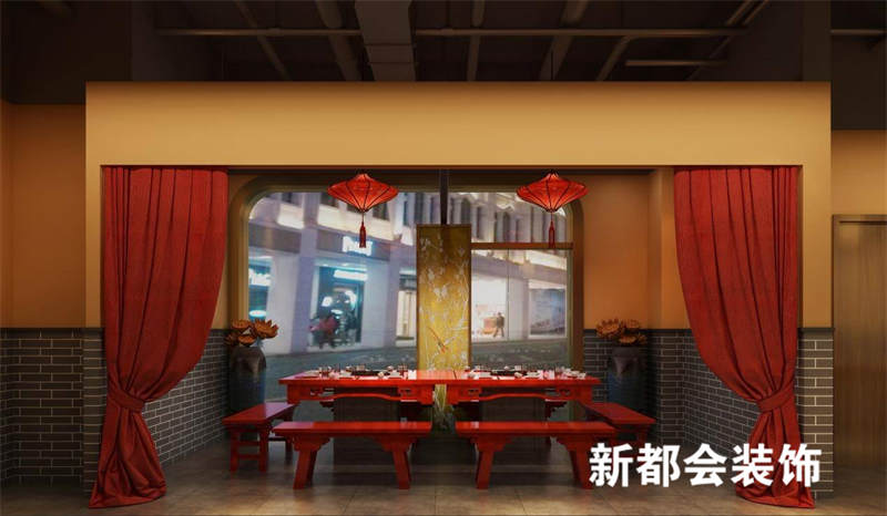 串串香餐馆装修设计