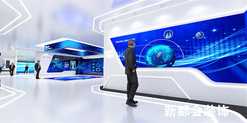 科技产品大数据展厅设计